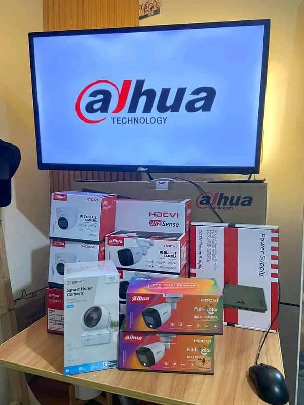 CCTV camera and dawa brand Plus hivision 0