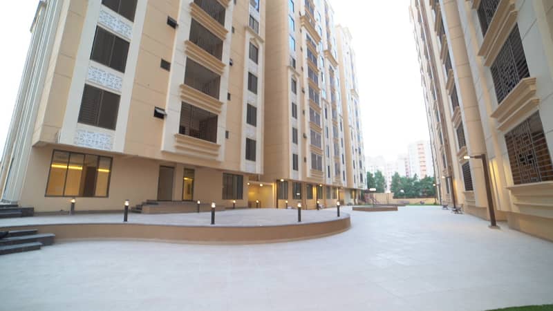 Flat In Chapal Courtyard Elite Project Of Scheme 33 Karachi 34