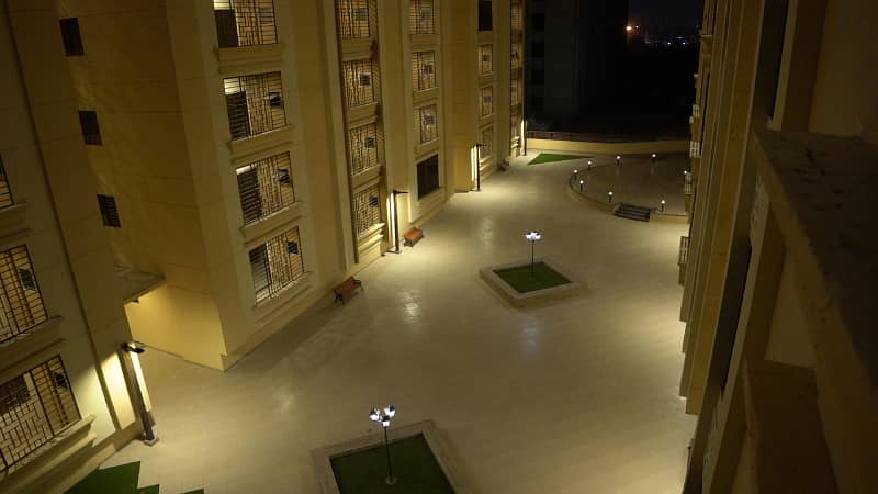 Flat In Chapal Courtyard Elite Project Of Scheme 33 Karachi 36