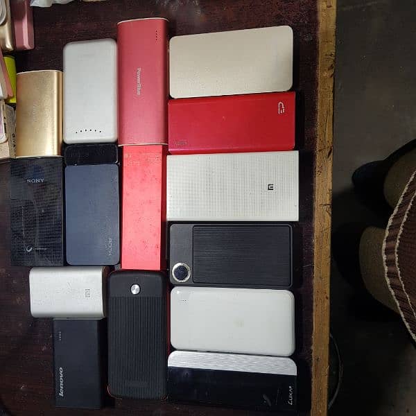 good variety of lot power banks all original 0