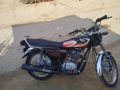 Honda 125 Black Colour