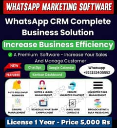 CRM Software Available for WhatsApp