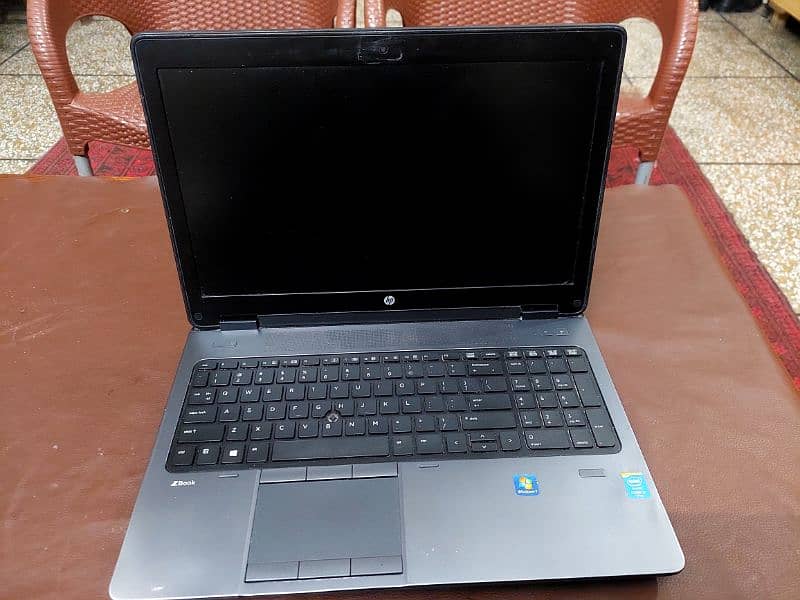 HP Zbook 4th gen Core i7 work station with GPU 2gb Nvidia Quadro 1