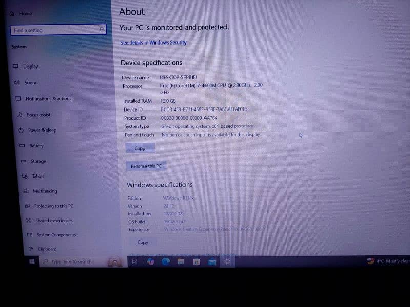 HP Zbook 4th gen Core i7 work station with GPU 2gb Nvidia Quadro 2