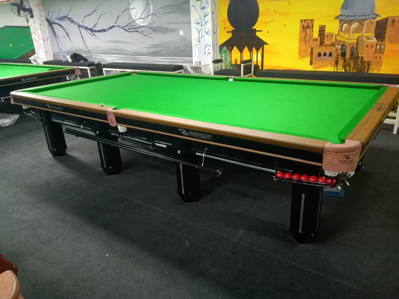 RASSON SNOOKER TABLE | POOL TABLE | BILLIARD | DECENT | CUSTUMIZED 4