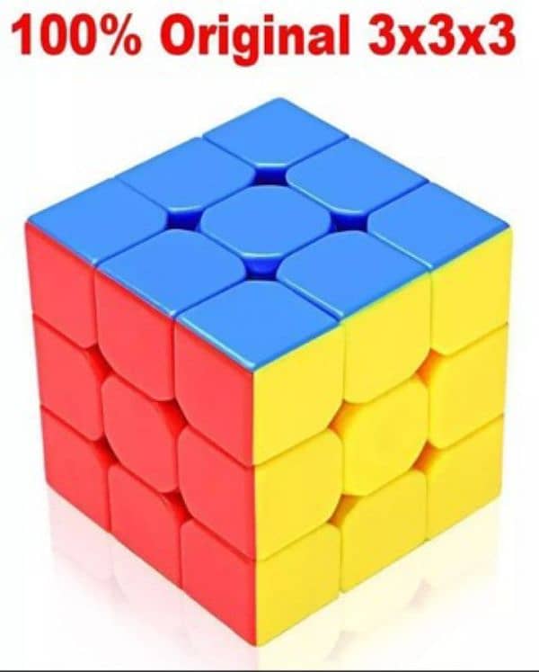 High-Quality | 3x3 Rubik's Cube - Speed Puzzle, Stickerless 1