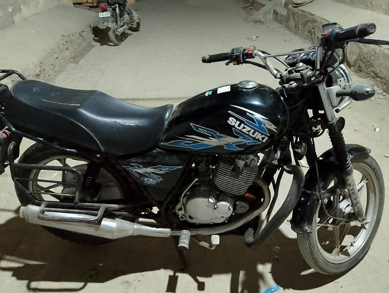 Suzuki GS 150 2021 Karachi number 4