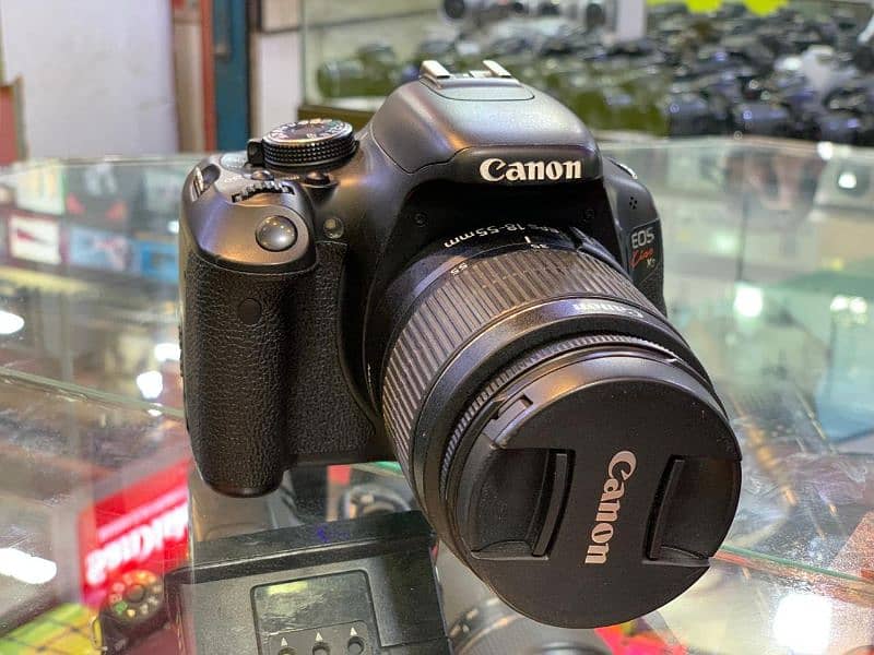 dslr camera canon 600d kit lens 18/55 WhatsApp number  03212306356 4