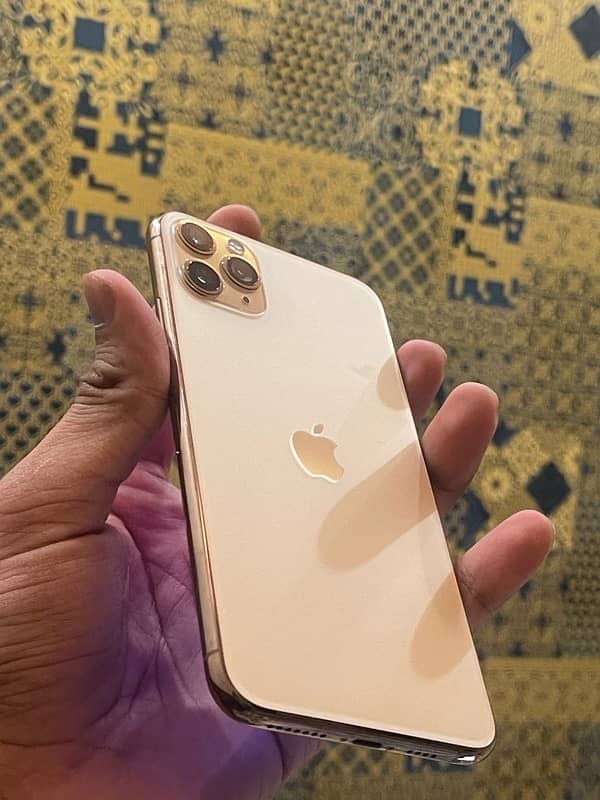 IPhone 11 Pro Max 256Gb PTA approved Golden Color 8