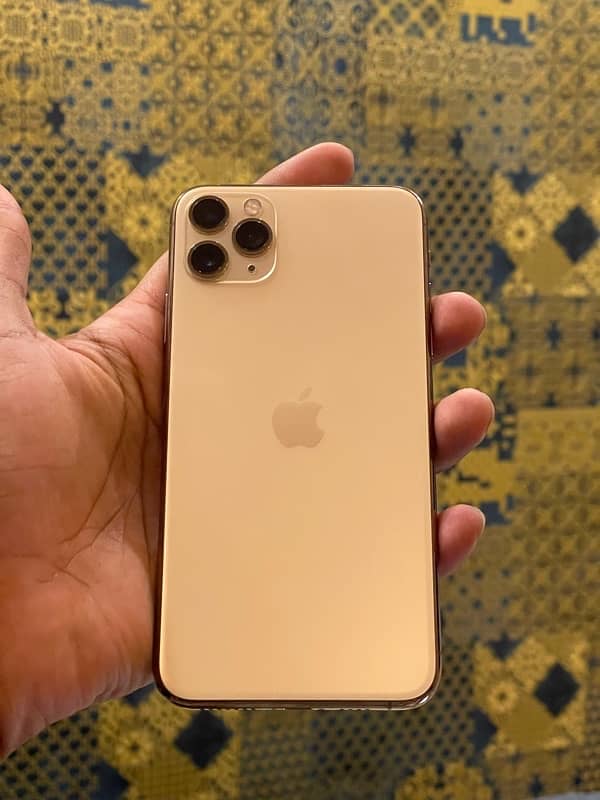 IPhone 11 Pro Max 256Gb PTA approved Golden Color 9