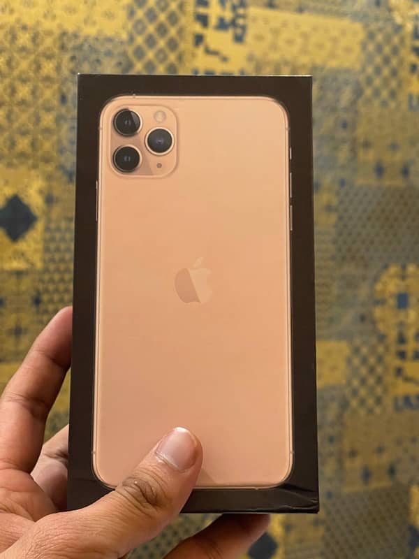 IPhone 11 Pro Max 256Gb PTA approved Golden Color 12