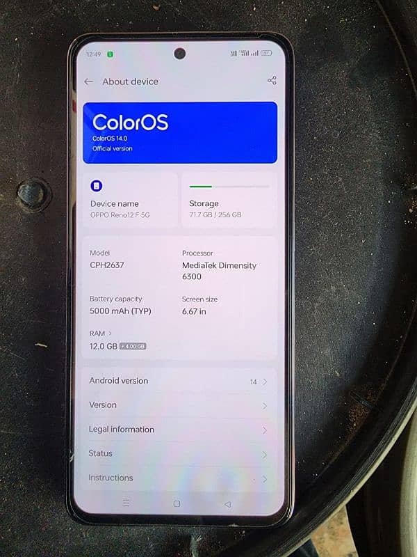 OPPO Reno 12 F 5G 9