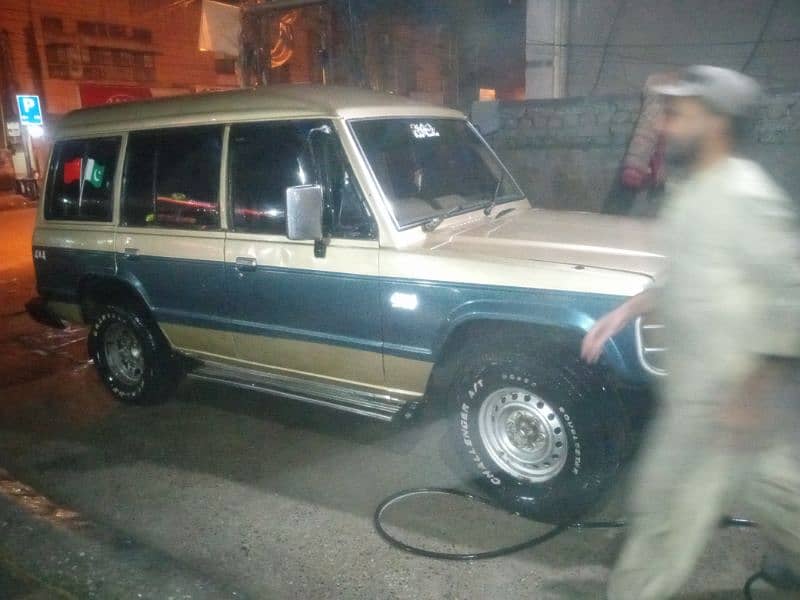 Mitsubishi Pajero 1987 exchange 9