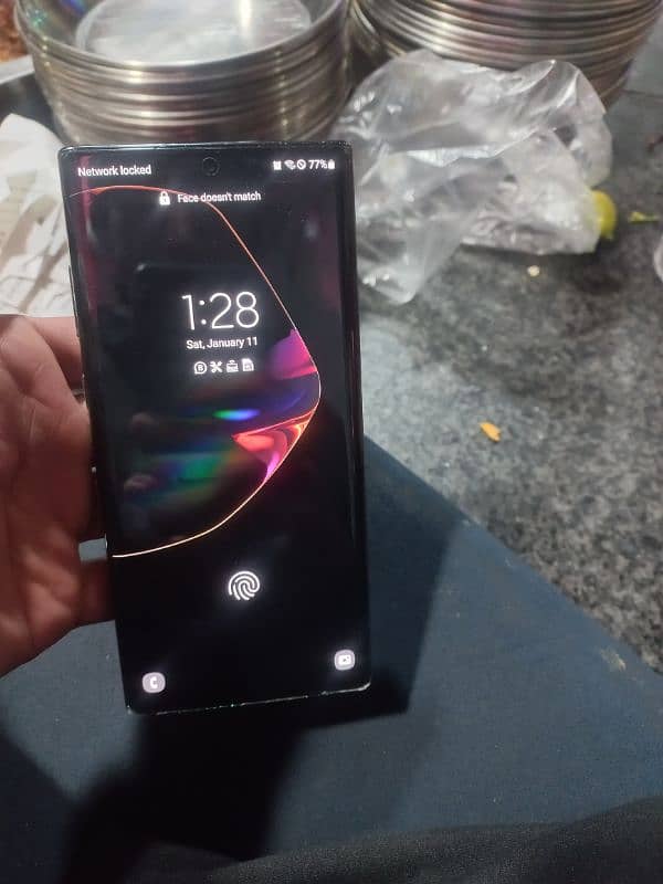 Samsung note 10 plus one dote  12 256 non pta  03278782880 3