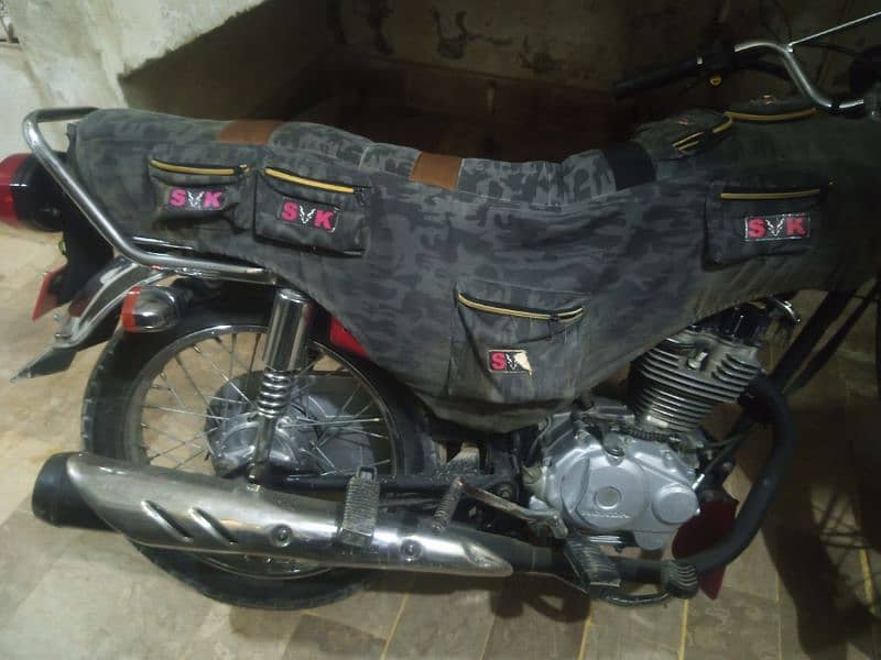 honda cg 125 punjab number brandnew condition 0