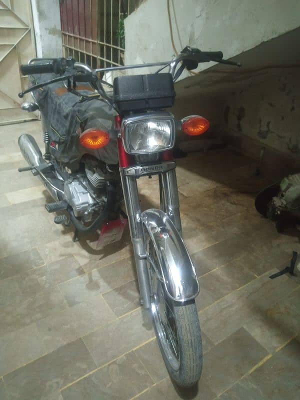 honda cg 125 punjab number brandnew condition 2