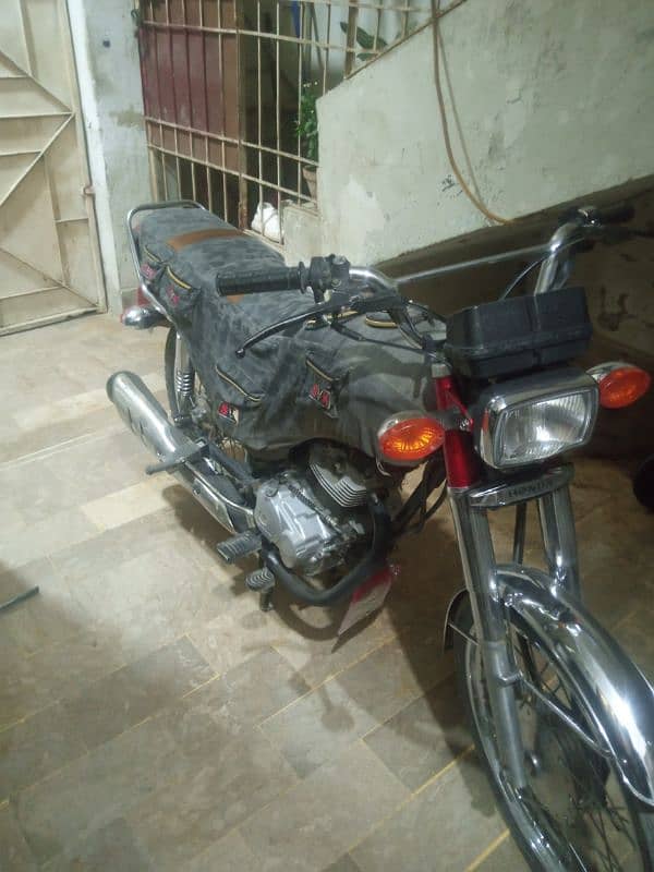 honda cg 125 punjab number brandnew condition 3