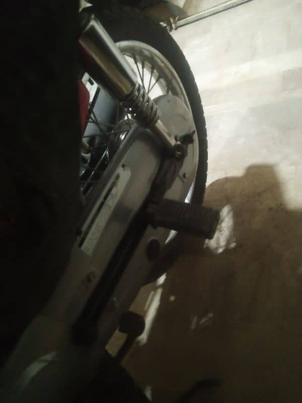 honda cg 125 punjab number brandnew condition 5