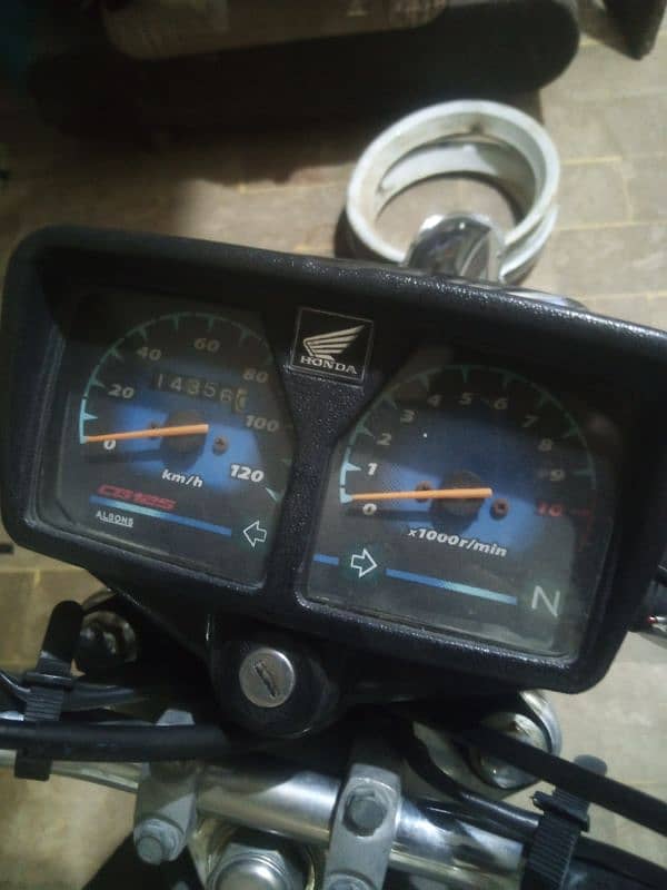 honda cg 125 punjab number brandnew condition 7