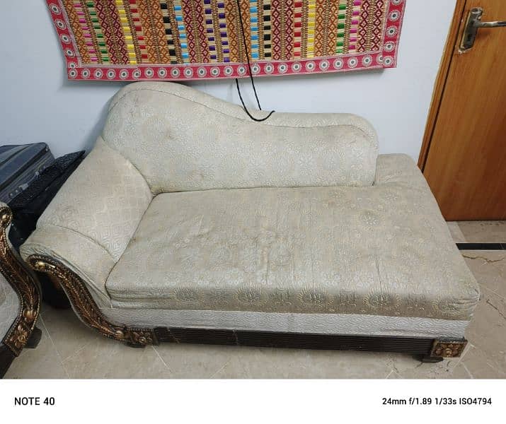 Sofa set , 7 Seater used. 1