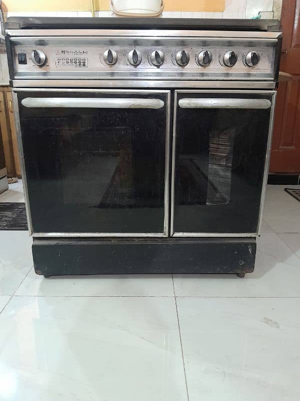 Mitsubishi oven sell good working 0