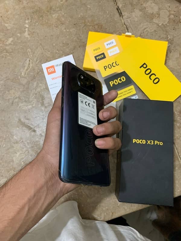 poco x3pro 8/256GB with box and original 33w fast charger 4