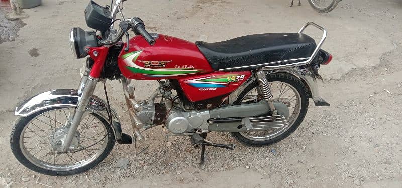 Treet motercycle 18 model Attock all punjab number documents complete 0