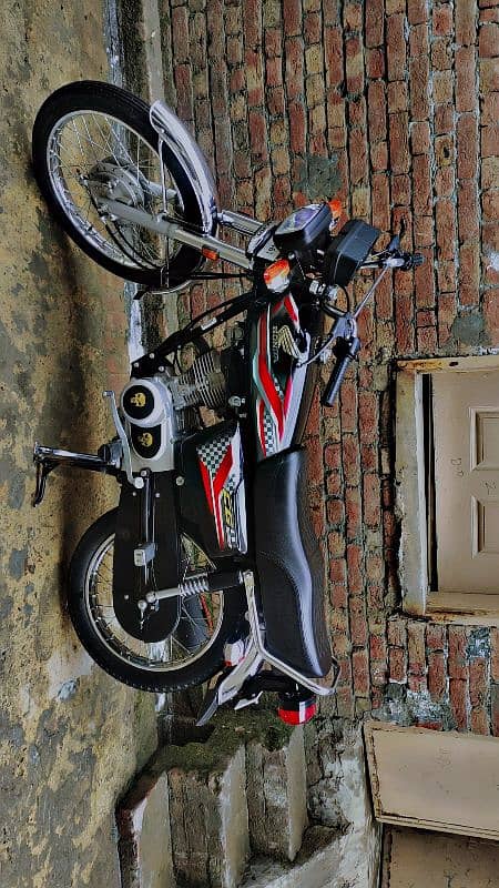 Honda cG 125 All ok Honda ha Saf Bike ha Abi 0