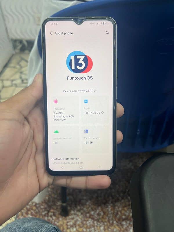 vivo y33t no open no repair 10 by 9 condition 6