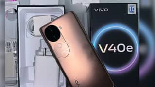 VIVO V40e lush condition full warranty urgent sale