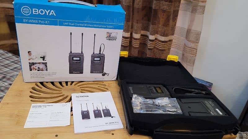 Boya BY-WM8Pro-K1 Professional 48-Channel UHF Wireless  Microphone 2