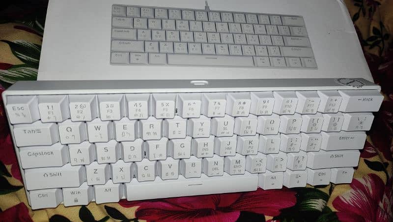 New Tsunami AX G1 Gaming Wired Keyboard Blue Switches 3