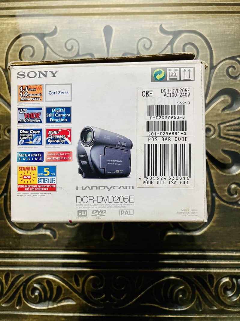 For Sale: Sony Handy Cam DCR-DVD205E 1