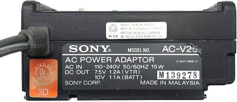 Sony ac power adapter 1