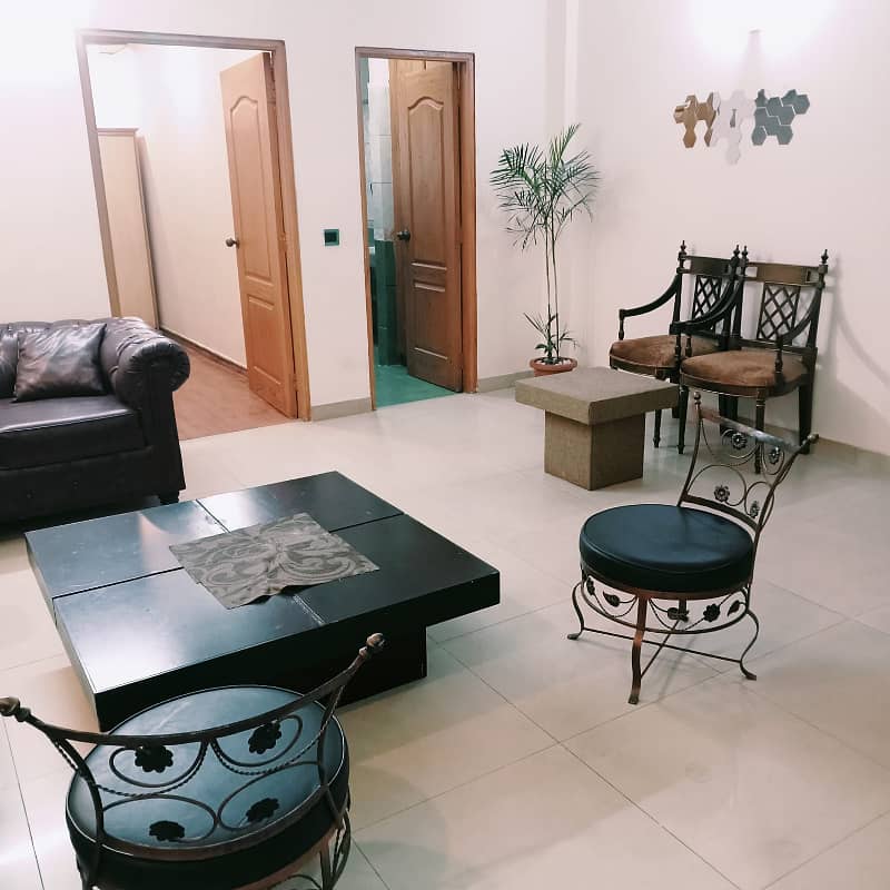 Furnished Apartment for rent in main cantt 3