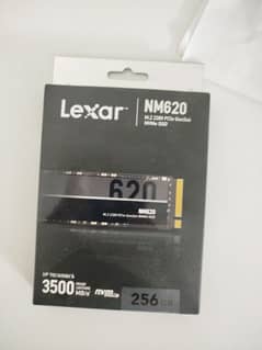 Lexar NM620 256GB NVMe M2 SSD PCIe Gen3x4