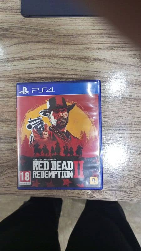 Red dead redemption 2 PS4/PS5 game good condition 9/10 0