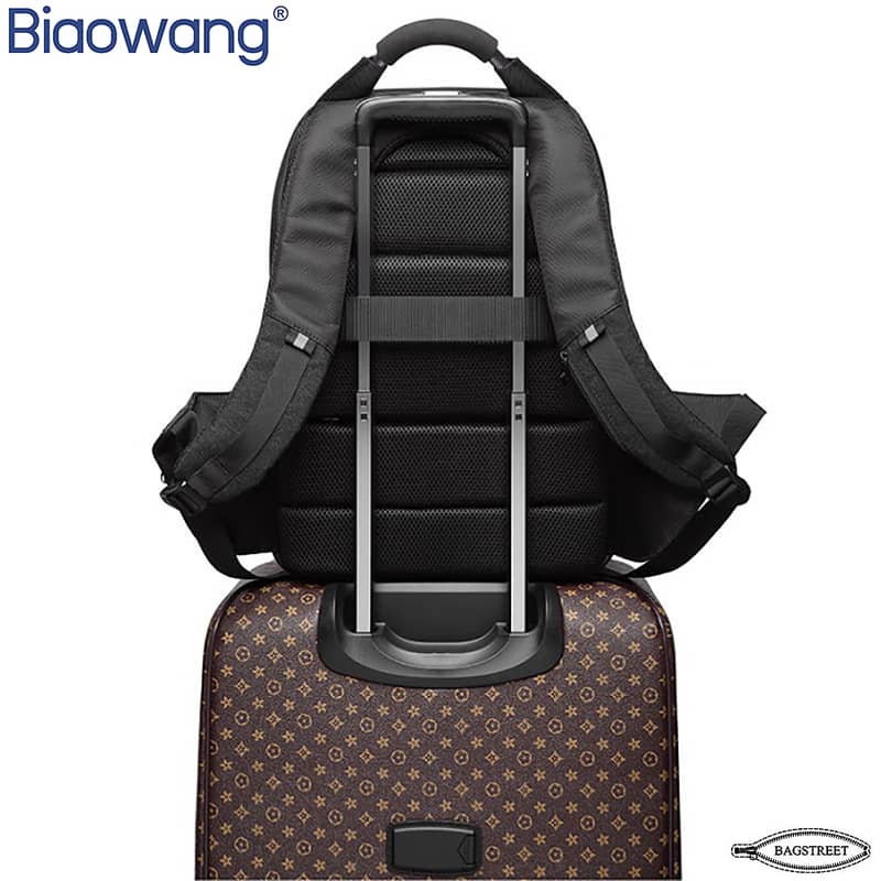 Biaowang 15.6″ Premium Quality Antitheft Waterproof Laptop Backpack 10