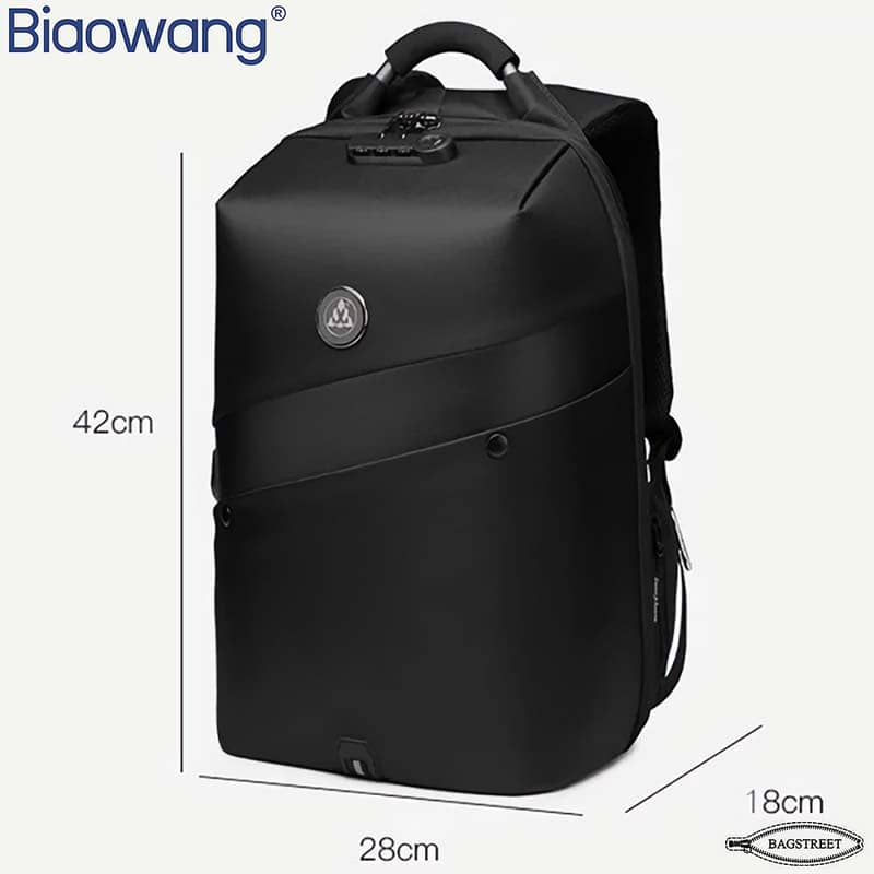 Biaowang 15.6″ Premium Quality Antitheft Waterproof Laptop Backpack 11