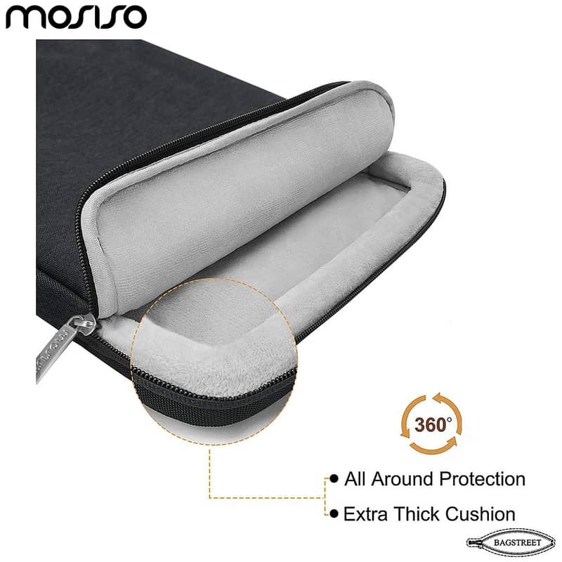 MOSISO Laptop Sleeve 13.3" - 14" Inch Compatible with MacBook & Laptop 1