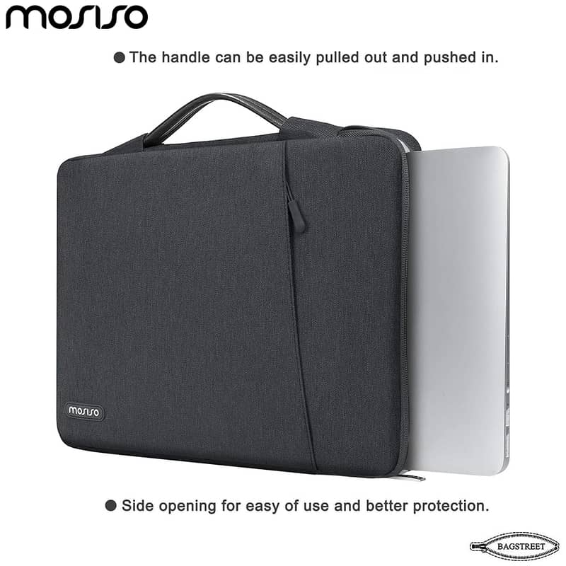 MOSISO Laptop Sleeve 13.3" - 14" Inch Compatible with MacBook & Laptop 2