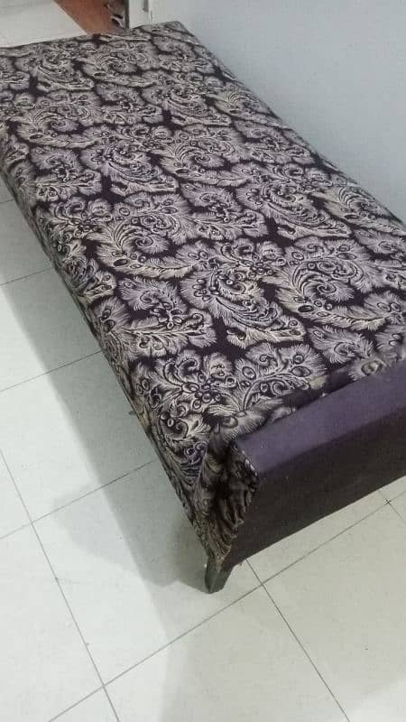 wooden bed single 2