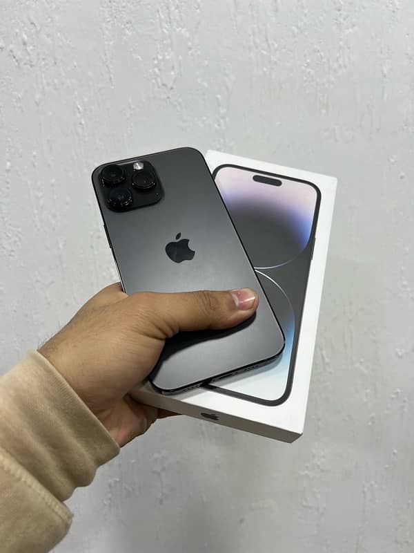 iphone 14 pro max non PTA jv with box                   11 12 13 15 16 4