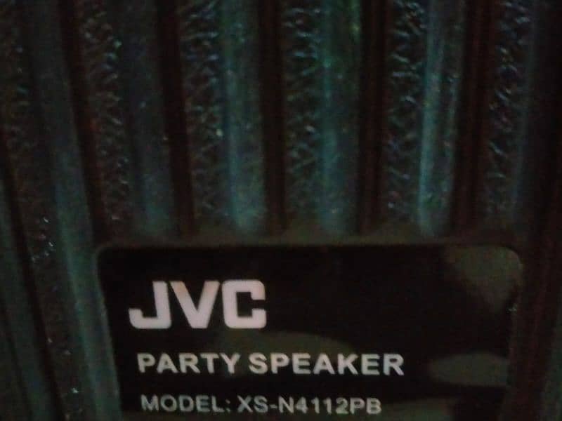 jvc portable sound systam 4