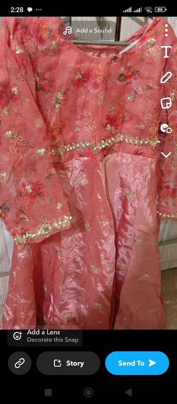 beautiful dress selling urgent 3