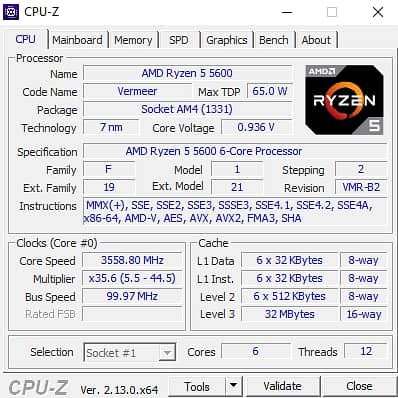 Ryzen 5600 + RTX 2060 7