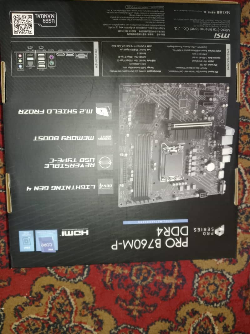 MSI PRO B760M-P DDR4 MOTHERBOARD 4