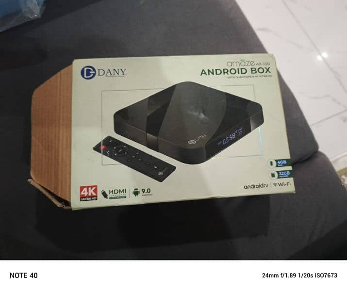 Deny Original 4k Android box Used 0