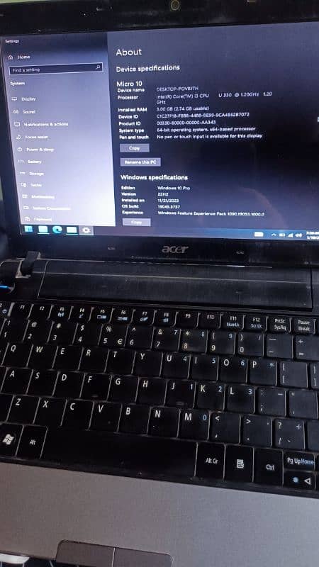 Acer Aspire 4738g 9