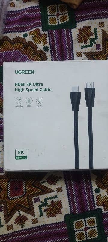 Ugreen 3meter 8k 60hz 4k 120hz HDMI cable, Gaming HDMI cable 0